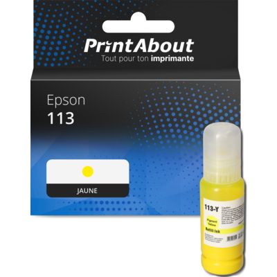 Cartouche compatible Epson 113 (C13T06B440) - Jaune