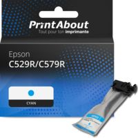 Cartouche compatible Epson C529R/C579R (T01C200) - Cyan - Grande capacité