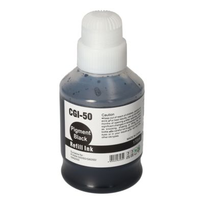 Cartouche compatible Canon GI-50PGBK - Noir - Grande capacité