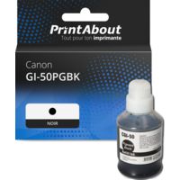 Cartouche compatible Canon GI-50PGBK - Noir - Grande capacité