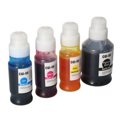 Huismerk Canon GI-50PGBK/C/M/Y Inktcartridge 4-kleuren Multipack Hoge capaciteit