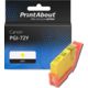 Huismerk Canon PGI-72Y Inktcartridge Geel