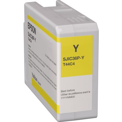 Epson SJIC36P(Y) - Jaune - Cartouche d'encre