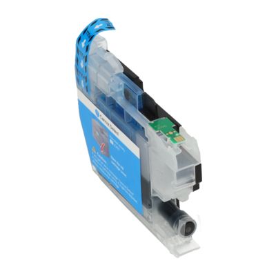 PrintAbout Huismerk vervangt Brother LC-421C Inktcartridge Cyaan