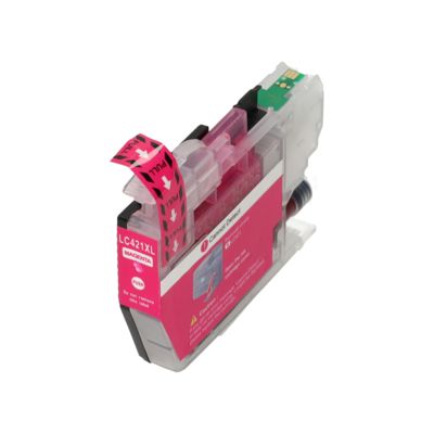 PrintAbout Huismerk vervangt Brother LC-421XLM Inktcartridge Magenta Hoge capaciteit