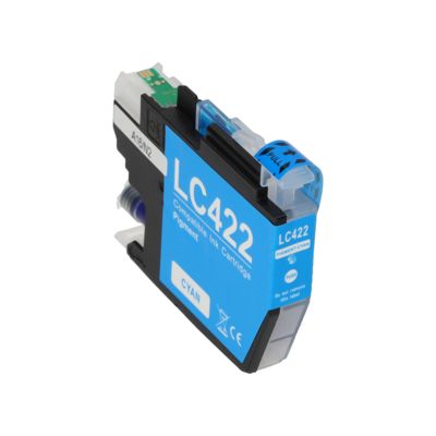 Cartouche compatible Brother LC-422C - Cyan