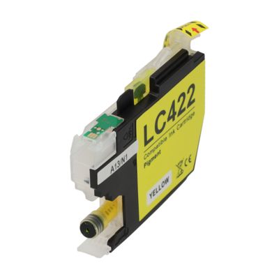 Cartouche compatible Brother LC-422Y - Jaune