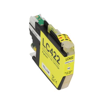 Cartouche compatible Brother LC-422Y - Jaune
