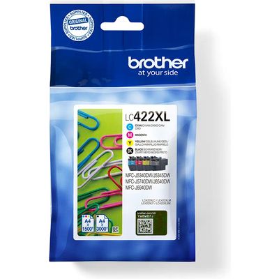 Brother LC-422XLVAL - 4 couleurs - Cartouche d'encre - Grande capacité - Multipack