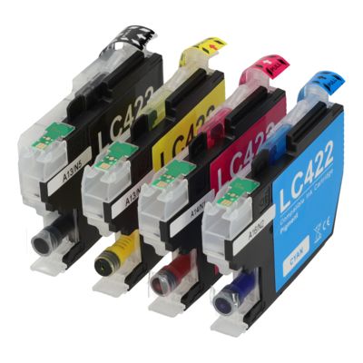 Cartouche compatible Brother LC-422VAL - 4 couleurs - Multipack