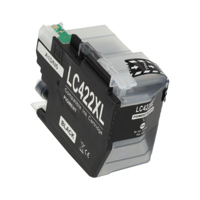 Cartouche compatible Brother LC-422XLBK - Noir - Grande capacité