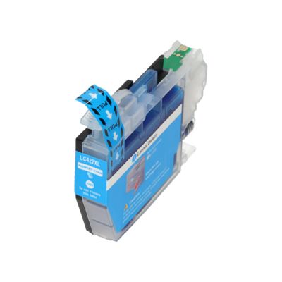 Cartouche compatible Brother LC-422XLC - Cyan - Grande capacité