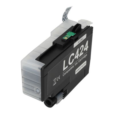 Cartouche compatible Brother LC-424BK - Noir