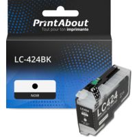 Cartouche compatible Brother LC-424BK - Noir