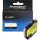 PrintAbout Huismerk vervangt Brother LC-424Y Inktcartridge Geel