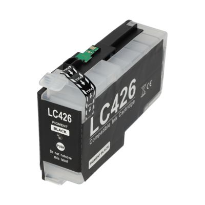 PrintAbout Huismerk vervangt Brother LC-426BK Inktcartridge Zwart