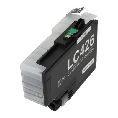 PrintAbout Huismerk vervangt Brother LC-426BK Inktcartridge Zwart