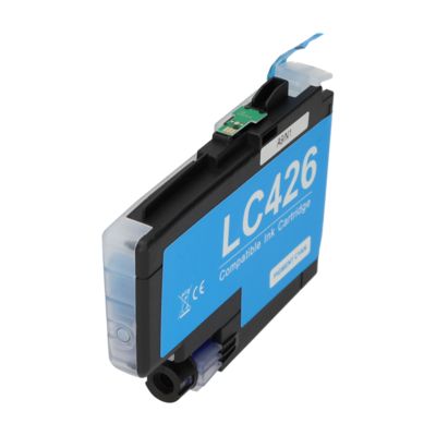 PrintAbout Huismerk vervangt Brother LC-426C Inktcartridge Cyaan