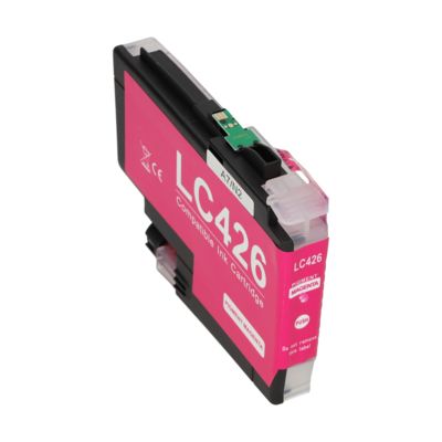 PrintAbout Huismerk vervangt Brother LC-426M Inktcartridge Magenta
