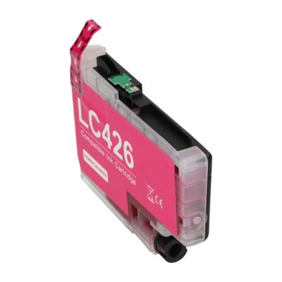 PrintAbout Huismerk vervangt Brother LC-426M Inktcartridge Magenta