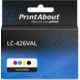 PrintAbout Huismerk vervangt Brother LC-426VAL Inktcartridge 4-kleuren Multipack
