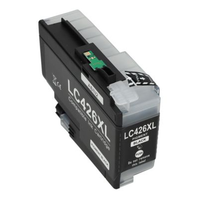 PrintAbout Huismerk vervangt Brother LC-426XLBK Inktcartridge Zwart Hoge capaciteit