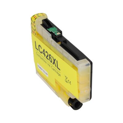 Cartouche compatible Brother LC-426XLY - Jaune - Grande capacité