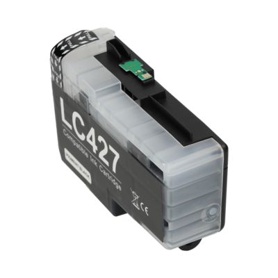 PrintAbout Huismerk vervangt Brother LC-427BK Inktcartridge Zwart