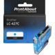 Cartouche compatible Brother LC-427C - Cyan