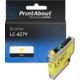 Huismerk Brother LC-427Y Inktcartridge Geel
