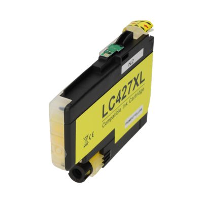 Cartouche compatible Brother LC-427XLY - Jaune - Grande capacité