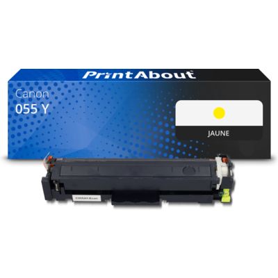 Toner compatible Canon 055 Y - Jaune