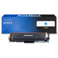 Huismerk Canon 055H C Toner Cyaan Hoge capaciteit