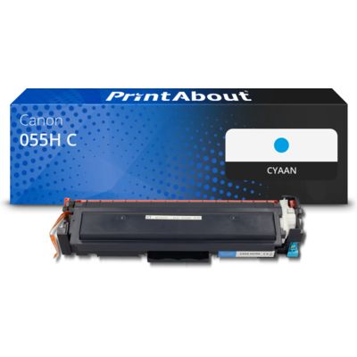Huismerk Canon 055H C Toner Cyaan Hoge capaciteit
