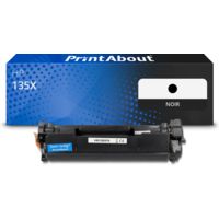 Toner compatible HP 135X (W1350X) - Noir - Grande capacité
