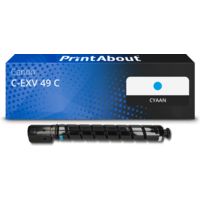 Huismerk Canon C-EXV 49 C Toner Cyaan
