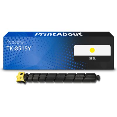 Huismerk Kyocera TK-8515Y Toner Geel