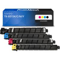 Huismerk Kyocera TK-8515K/C/M/Y Toner 4-kleuren Multipack