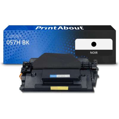 Toner compatible Canon 057H BK - Noir