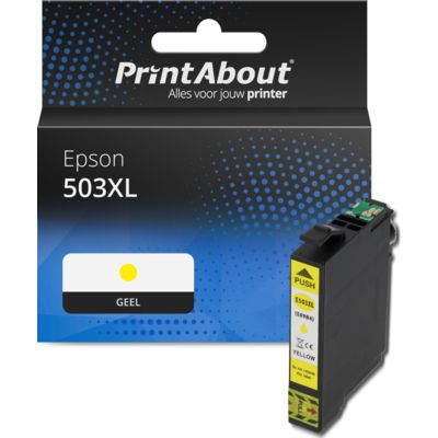 Huismerk Epson 503XL (C13T09R44010) Inktcartridge Geel Hoge capaciteit