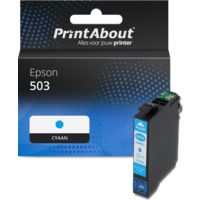 Huismerk Epson 503 (C13T09Q24010) Inktcartridge Cyaan