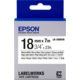 Epson LK-5WBVN Ruban d'étiquetage noir sur blanc (18 mm)