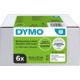 Dymo 2093094 (6 stuks) Etiket Zwart op wit