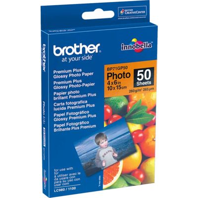 Brother BP71GP50 (10 x 15) - Papier photo