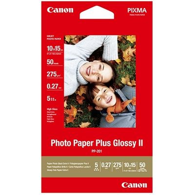 Canon PP-201 photo paper plus glossy II 10 x 15 cm (50 vel) Fotopapier