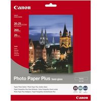 Canon SG-201 photo paper plus semi-gloss 260 grams 20 x 25 cm (20 vel) - Papier photo