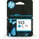 HP 933 (CN058AE) - Cyan - Cartouche d'encre