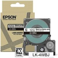 Epson LK-4WBJ - Noir sur blanc - Ruban