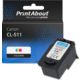 Huismerk Canon CL-511 Inktcartridge 3-kleuren