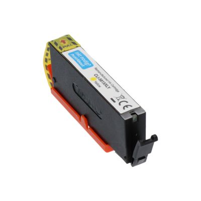 Huismerk Canon CLI-581XL Y Inktcartridge Geel Hoge capaciteit